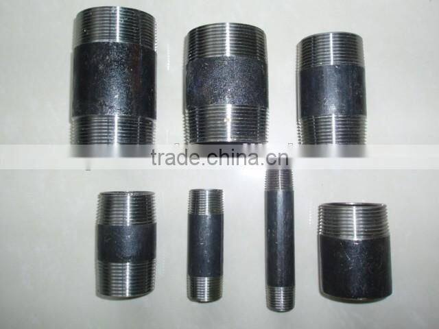 stainless steel long both end full thread nipple