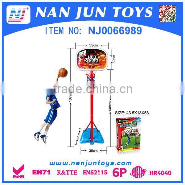 Indoor Sport Set Plastic Basketball Hoop Stand for kids