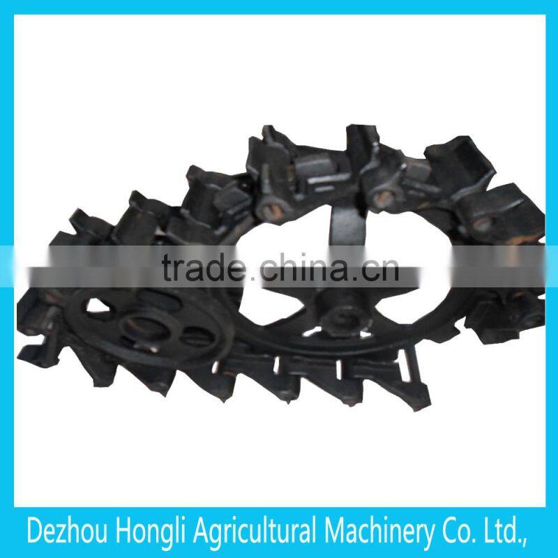 crawler track chassis for cultivator