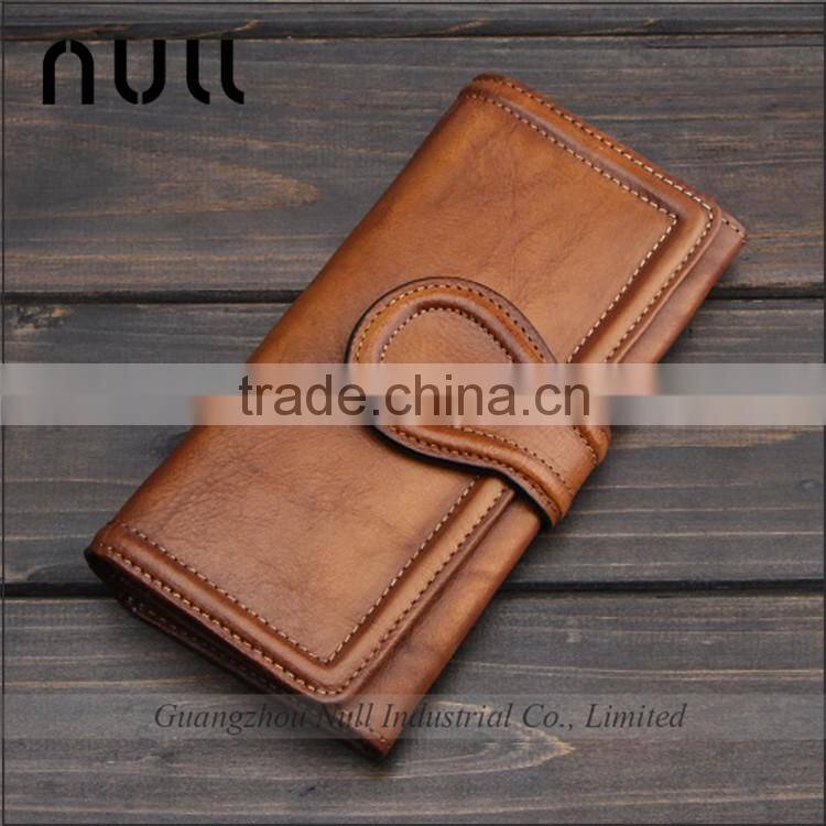 Genuine Top Layer Cow Beautiful Design Vintage Ladies Hand Custom Purse Wallet