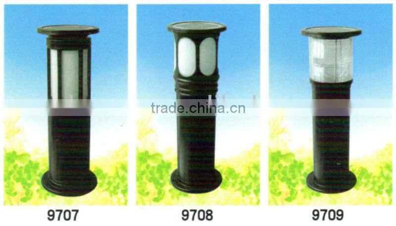 hydro function outdoor garden solar ornaments lights led solar lawn solar die-cast aluminum lawn light