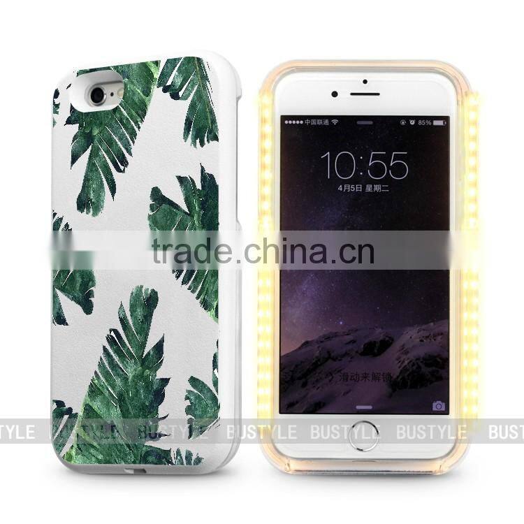 3d printer best quality LED lumee mobile phone case for iphone 6s case for lg g2 light up phone case for lg g stylo ls 7
