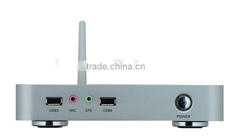 2015 New Design Electronic Intel Core I5 3317U 1.7Ghz Mini Aluminum Fanless Htpc