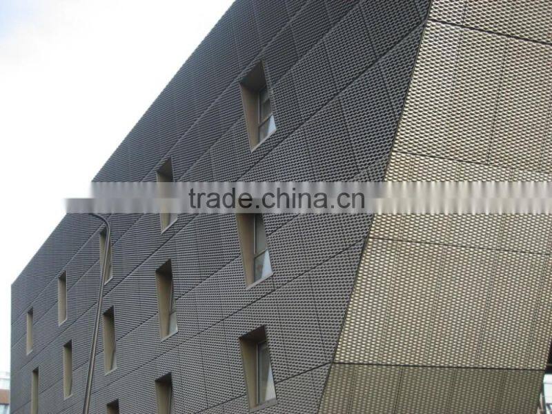 Stretch powder coated expanded Metal Mesh