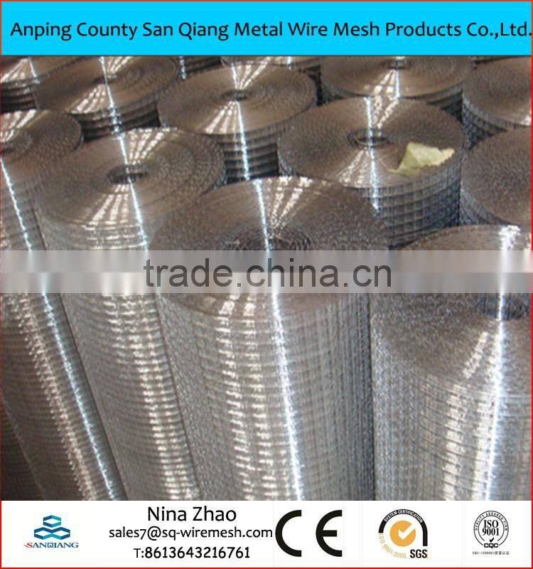 ISO High Quality galvanized Welded Wire Mesh( gold factory)