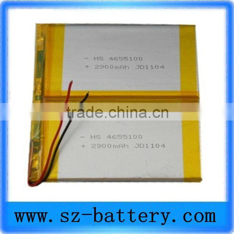 Rechargeable 7.4v 2900mAh Tablet PC Battery