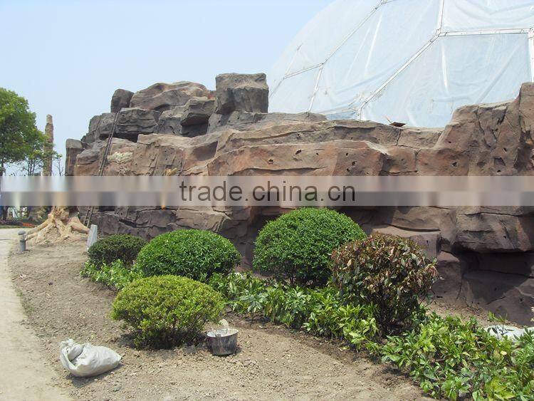 Simulation plant siliciffied wood