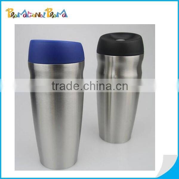 Custom Logo 15oz Stainless Steel Coffee Tumbler, Stainless Steel Thermal Coffee Mug