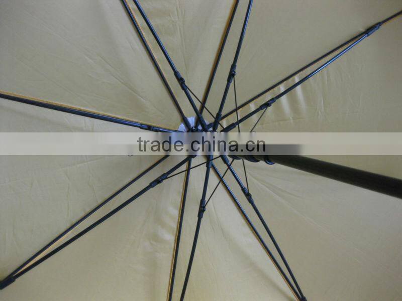 auto open 24"x8 metal frame straight umbrella