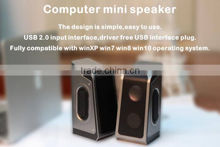 Fashsion style 2.0speaker active type for mobile phones