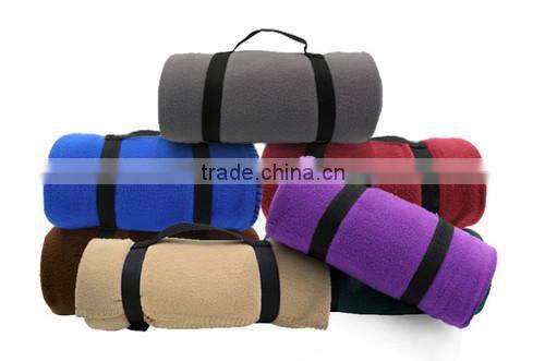 Competitive price no pilling travel blanket