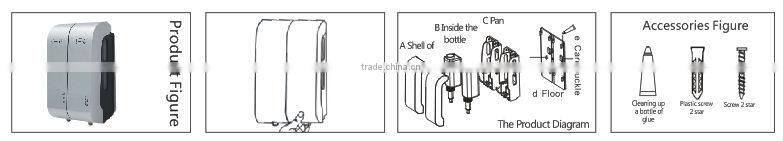 Wall mounted sterilize hand dispenser hand sanitizer dispenser