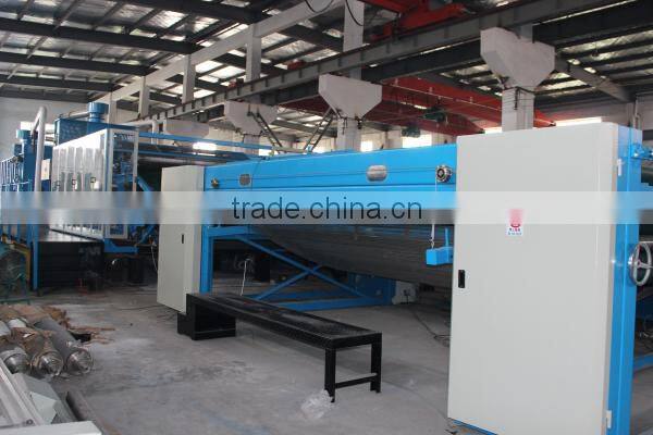 Cross lapping machine, cross lapper machine, nonwoven machine cross lapper