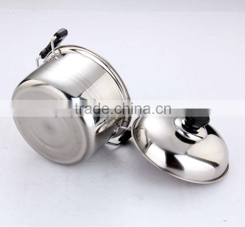 201# Stainless Steel 10 Pcs Cooking Pot