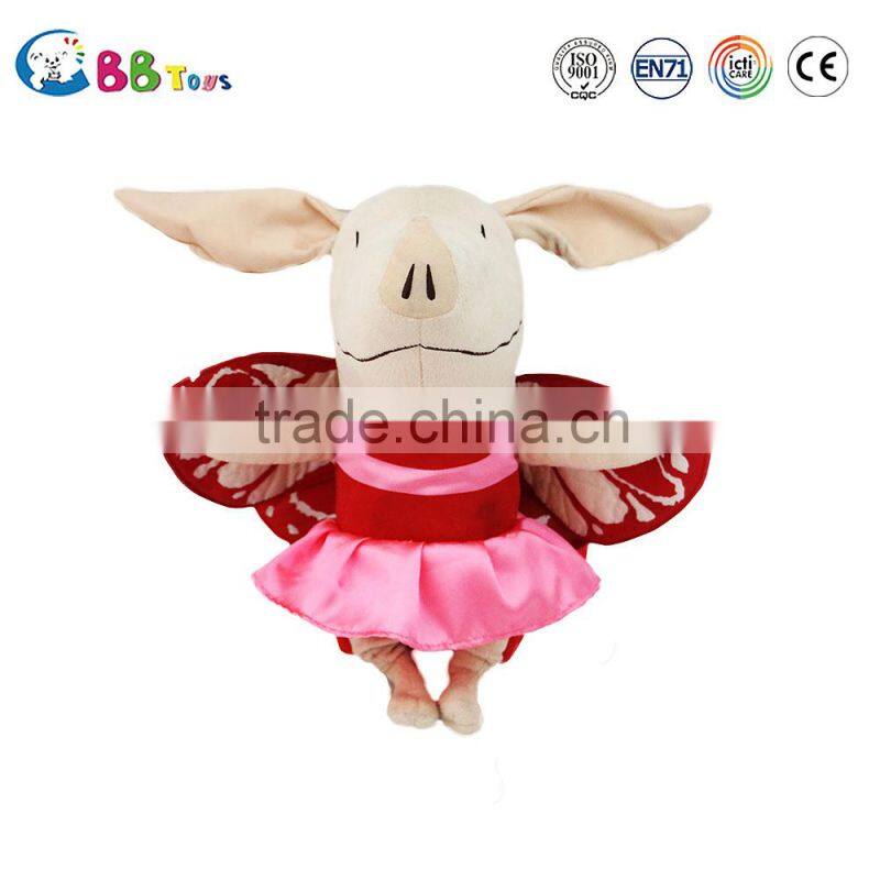 New Styel Cheap Price Funny Flying Pig Backpack