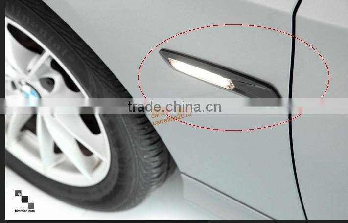 auto smoke no M logo led side lamps led side marker light for BMW 1 series E81 E82 E87 E88 LED led turn signals light