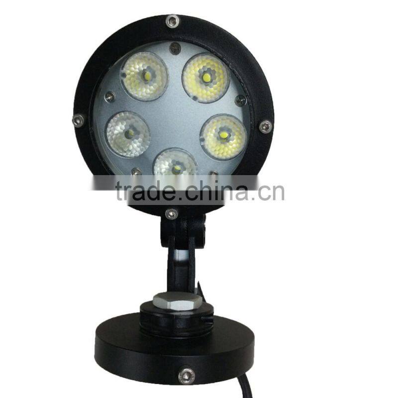 15W 12V 24V 220V IP65 waterproof outdoor decorative spot LED garden light