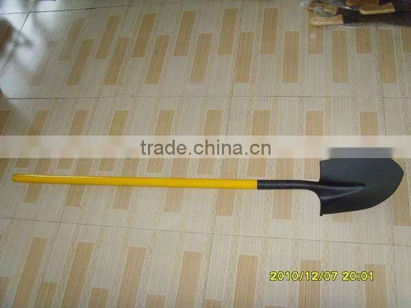 shovel with long wooden handle S518L