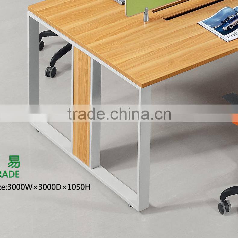 Quanya office table size workstation divider 4 person workstation AS-603-3030