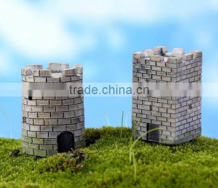 Hot sale resin fortification model figurine