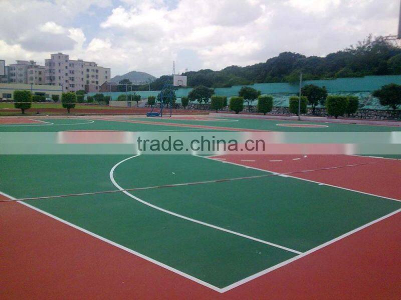Plastic Composite Technics and Engineered Type Waterproof Sports Outdoor Flooring