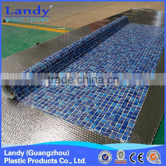 Simple pvc vinyl plastic plaid swimming pool liner