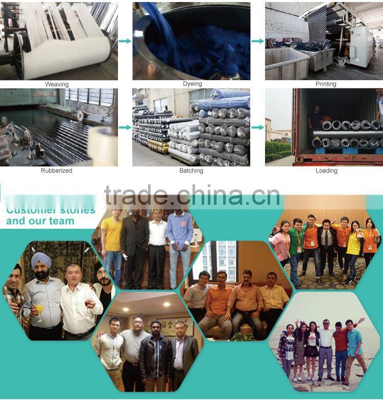 Ripstop polyester tire cord 300d polyester oxford fabric with pu coating