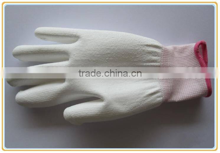 13G cleanroom polyester work gloves