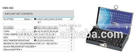 62 piece S2 bits Set