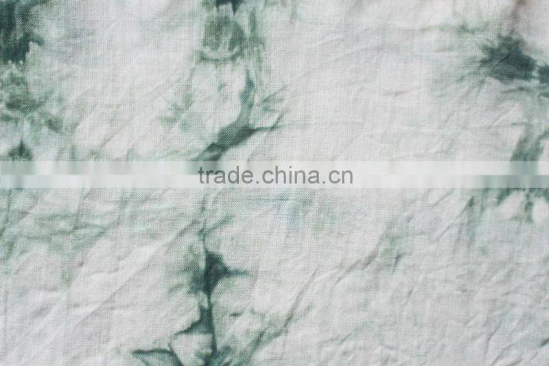 plain woven viscose tie dye rayon fabric