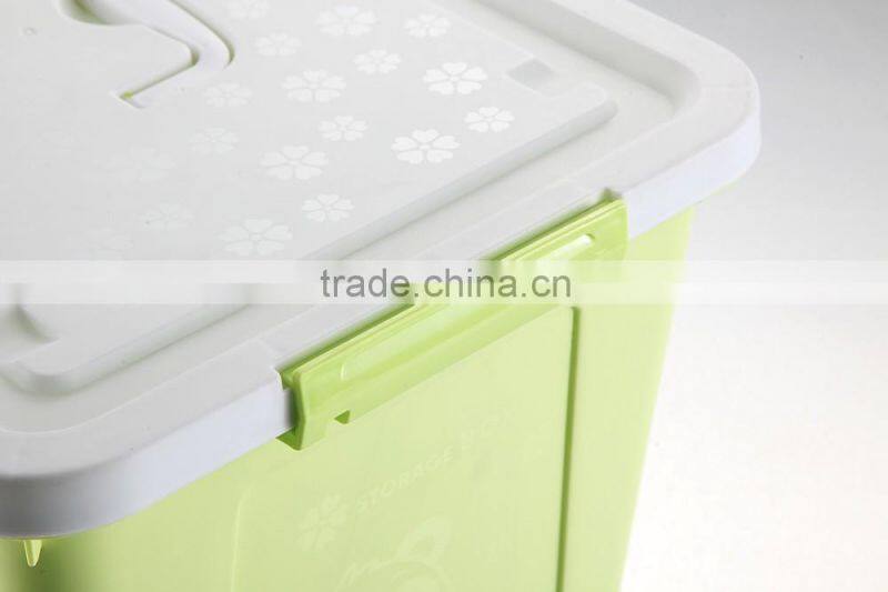 Two tiers Plastic Storage Container Box