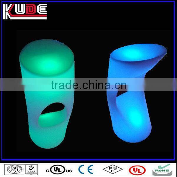 LED Luminous furniture bar night tall stool/outdoor modern unique bar stools