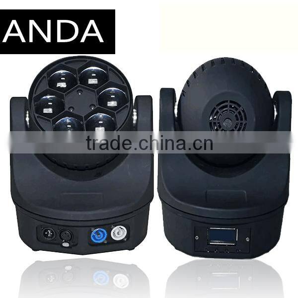 best price Wash Moving Head Osram 6PCS 30W RGBW 4in1 LED Bee Eye Disco Light