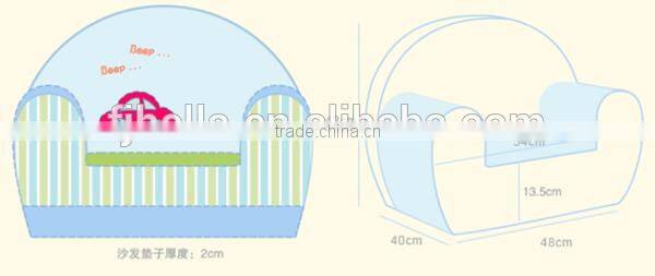 Baby Single Chair Cushion Crib Foam Sofa Couch Sofa Chair with Small Seat Pad Cushion