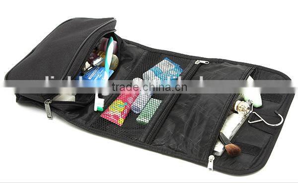 Custom Polyester Mens Travel Cosmetic Bag