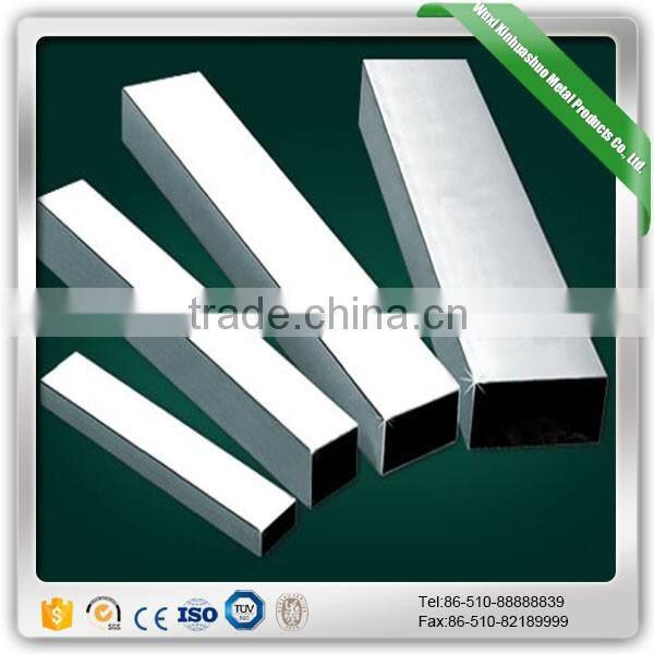 304 316 Stainless Steel Rectangular Tube/Square Steel Pipe/Hollow Section for Selling