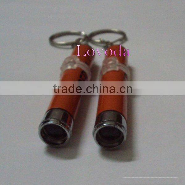 fashional key holder with led bulb torch , printing your logo and for promotional gifts JLP-036 led logo keychain