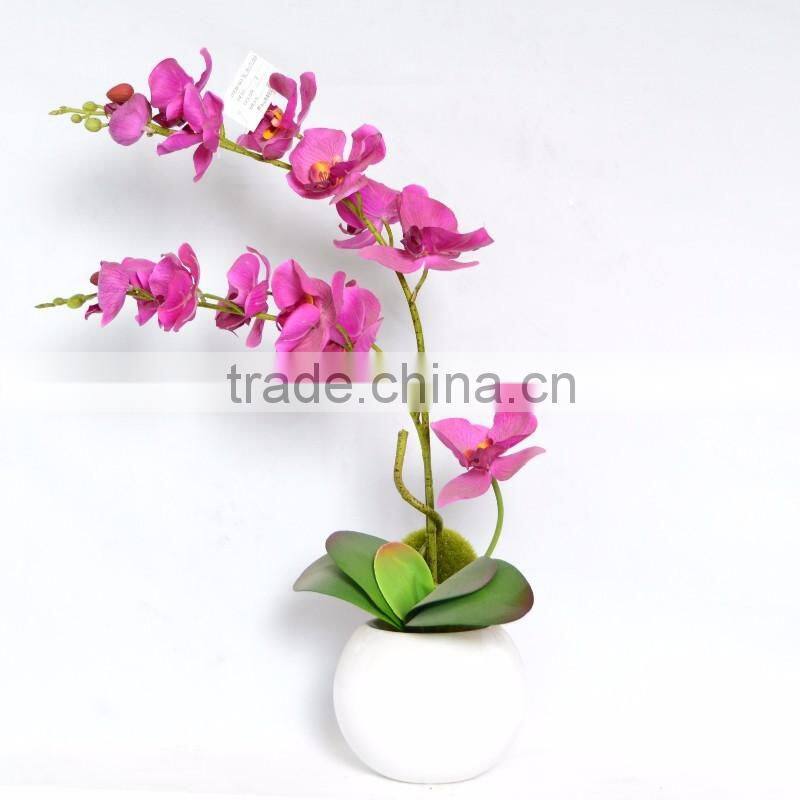 Phalaenopsis Orchid Silk Flower Arrangement