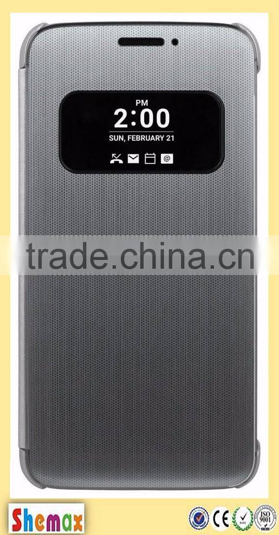 Phone Accessories Smart Clear View Flip Hard Back Case Cover For LG G5