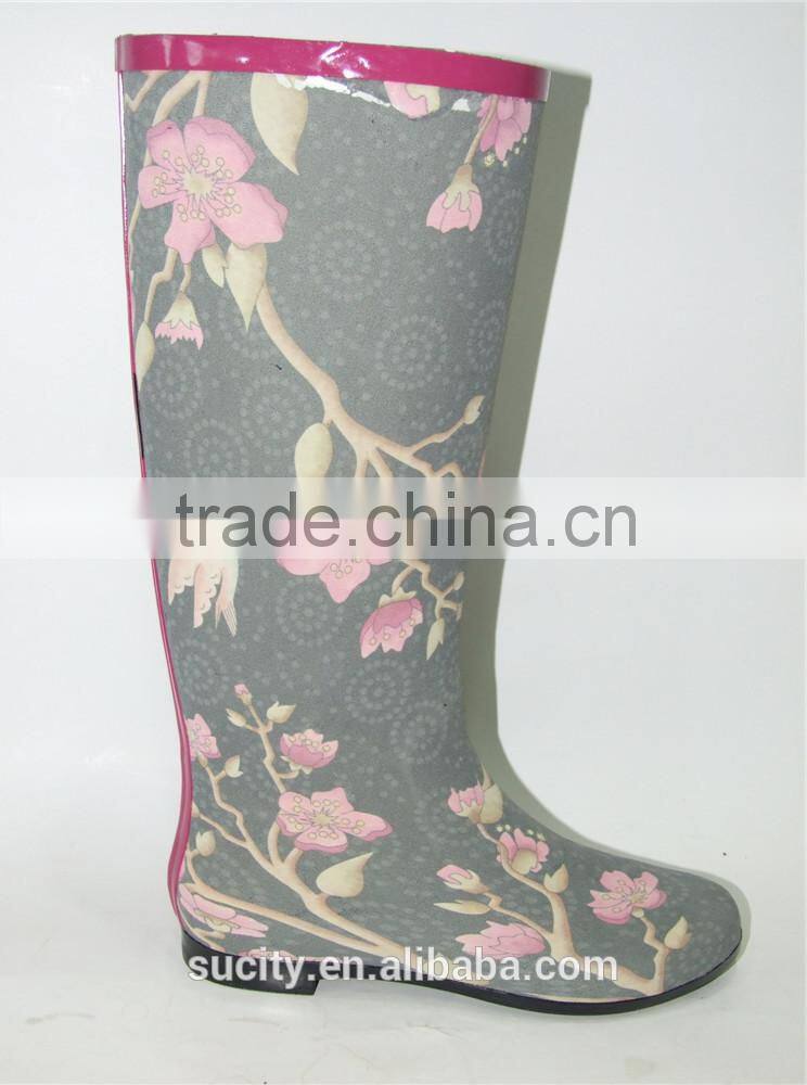 custom design butterfly over knee ladies wellington boots