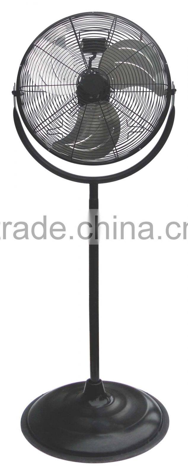 Cheap 18 industrial pedestal fan with Aluminum blades
