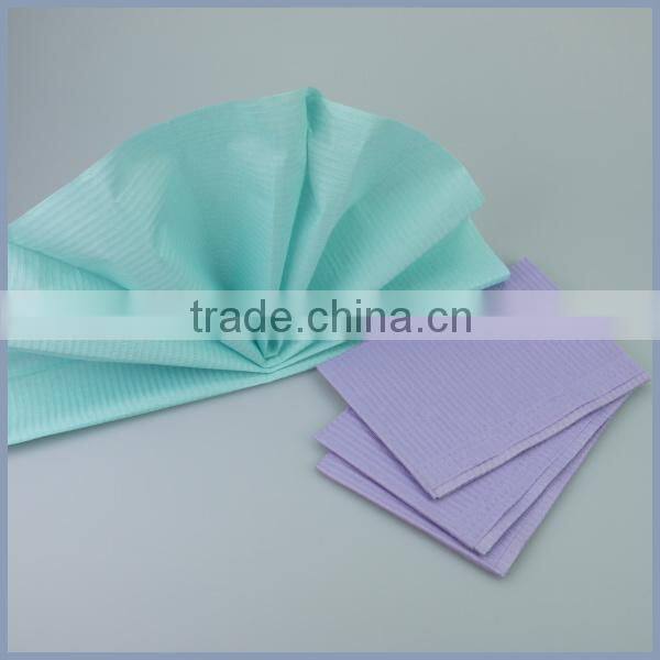 Disposable colorful dental bibs dental pads