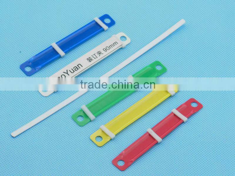 office supply plastic clip with adhesive
