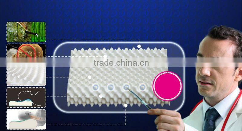 Fashion 100% Latex Competitive Price Wholesale Massage Pillow