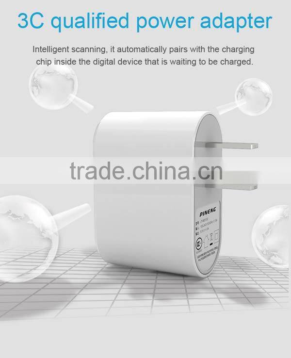 5V Mobile Phone USB Charger Adapter For Iphone UL FCC CE Approved