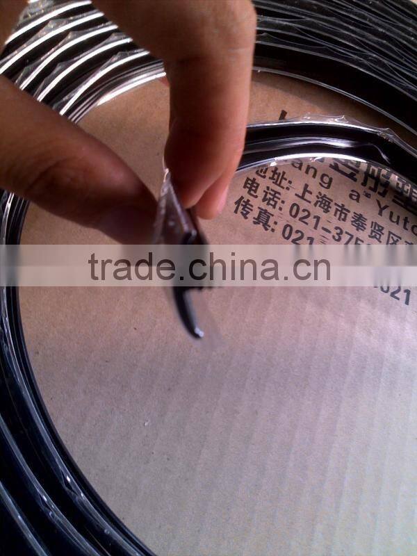 popular good quality plastic furniture table edge banding T profiles