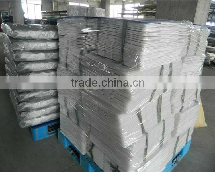 High quality 10mm thickness printing pp sheet free standing scrolling solar advertising board