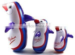 PVC plastic inflatable cute sheep tumbler toy