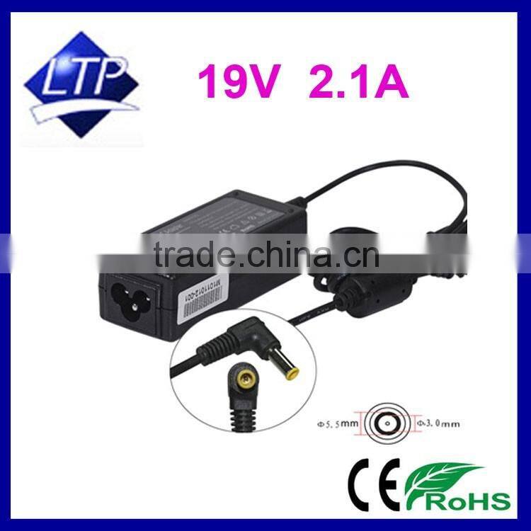 Brand new 19V 2.1A 40W 5.5*3.0mm AC Adapter Power Charger For Samsung AD-4019S PA-1400-14 power supply