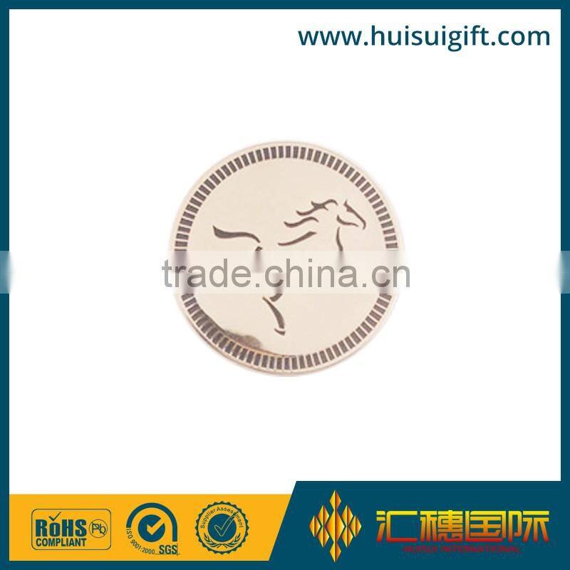 custom hot sale fashionable cheap custom engraved blank silver coin